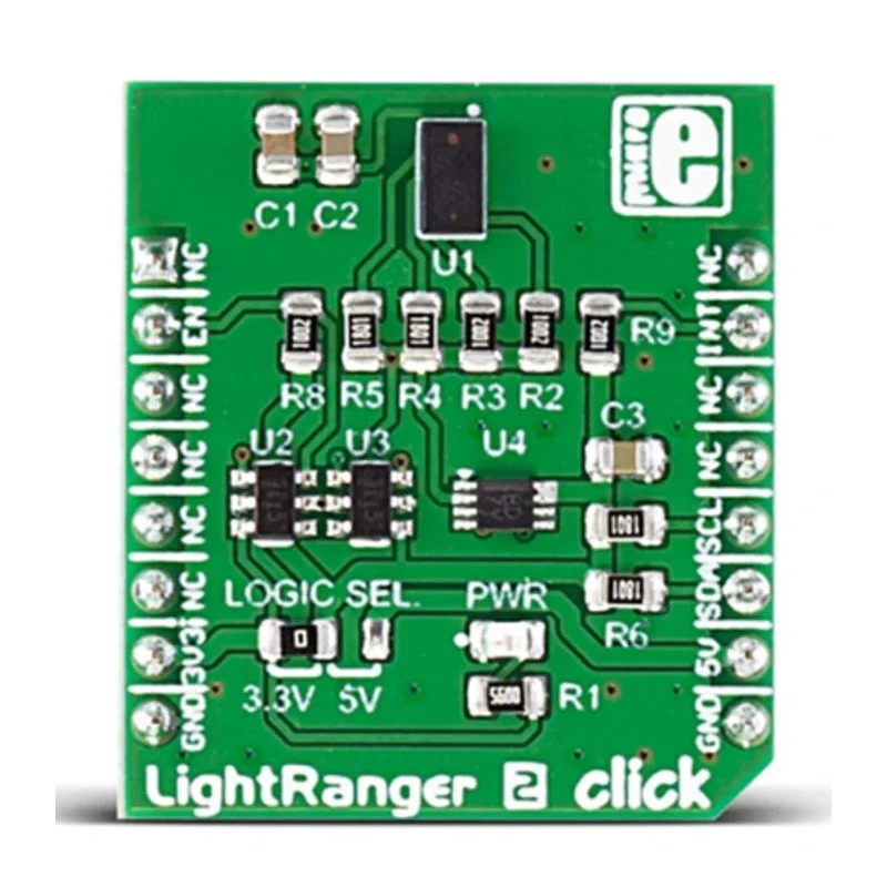 MikroElektronika LightRanger 2 Click Gesture Sensor MikroBus Click Board MIKROE-2509