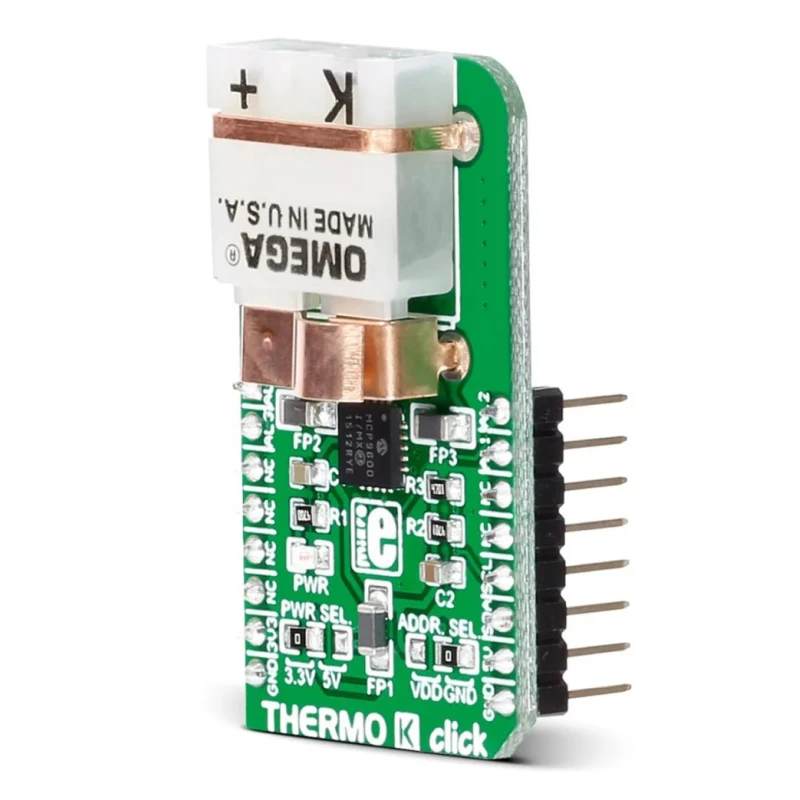 MikroElektronika Temperature Sensor Sensor Development Tool MCP9600 MikroBus Click Board MIKROE-2501