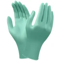 Ansell MICROFLEX NeoTouch 25-201 Green Neoprene Disposable Gloves 0.13 mm Thickness, Size L 25201090