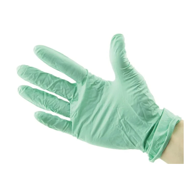 Ansell MICROFLEX NeoTouch 25-201 Green Neoprene Disposable Gloves 0.13 mm Thickness, Size L 25201090