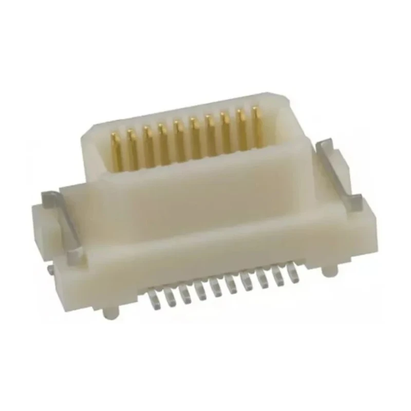 Hirose DF17 Series Straight Surface PCB Header 30 Contacts 0.5 mm Pitch 2 Row Shrouded 