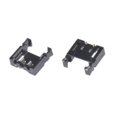 Hirose DF57 Series Straight Surface PCB Header, 2 Contacts, 1.2 mm Pitch, 1 Row, Shrouded, 50V Rated 