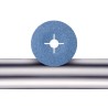 3M Abrasive Fibre Disc 125 mm P80 Grit Zirconium Dioxide Resin Bonded Closed Coated 12000 RPM 50 Per Pack 3M581C B61758