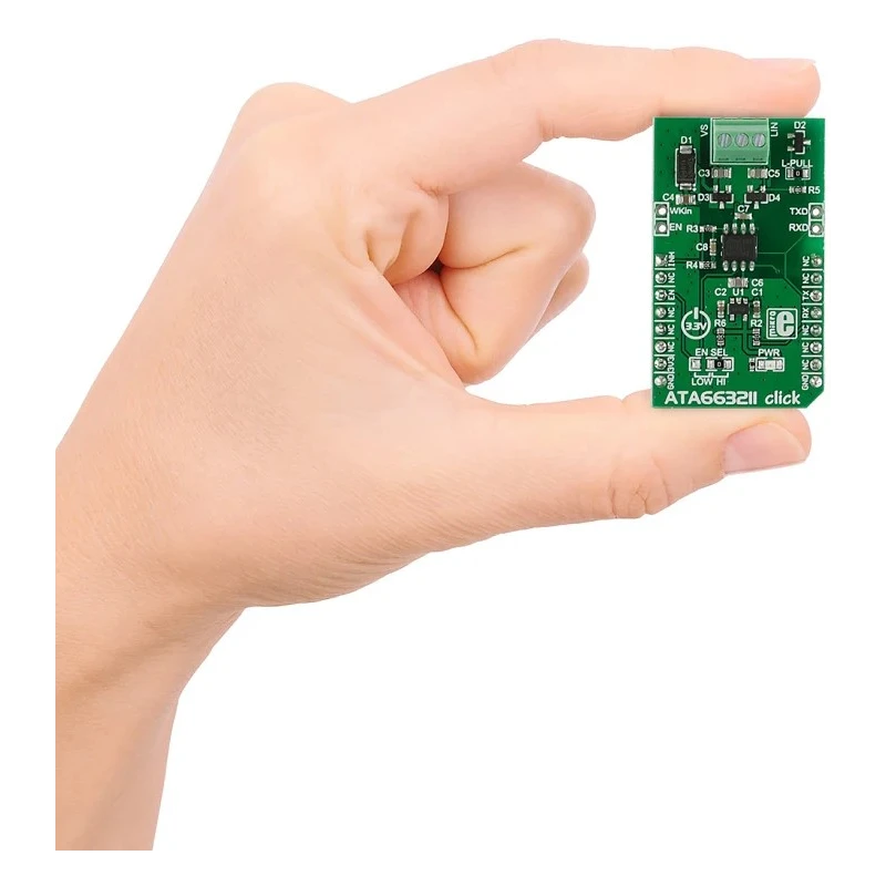 MikroElektronika Communication & Wireless Development Kit UART GPIO Interface ATA663211 Click MIKROE-2335