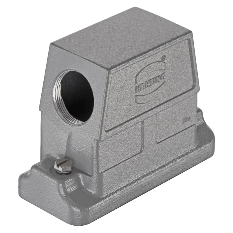 HARTING Han HP Direct B Range Hood 1, 16B Die Cast Aluminium IP69 IP68 IP66 Protection 19396160545