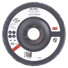 3M 566A Zirconia Aluminium Flap Disc 125 mm Medium Grade P60 Grit Quick Change 3M556D B61793