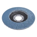 3M 566A Zirconia Aluminium Flap Disc 115 mm Medium Grade P80 Grit Quick Change 13000rpm 3M556D B61786
