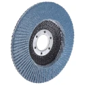 3M 566A Zirconia Aluminium Flap Disc 115 mm Medium Grade P80 Grit Quick Change 13000rpm 3M556D B61786