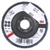 3M Abrasive Flap Disc 115 mm Medium Grade P60 Grit Quick Change Attachment 3M556D B61785