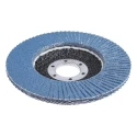3M 566A Zirconia Aluminium Flap Disc, 115 mm Diameter, Medium Grade, P80 Grit, Maximum 13000 rpm 3M556D B61790