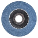 3M 566A Zirconia Aluminium Flap Disc, 115 mm Diameter, Medium Grade, P80 Grit, Maximum 13000 rpm 3M556D B61790