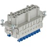 Harting Heavy Duty Power Connector Insert 16A 500V Panel Mount Female 32 Contacts Han ES Press 09330162788