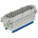 Harting Power Connector Insert 16A Han ES Press Series Male Panel Mount 48 Contacts 09330242688