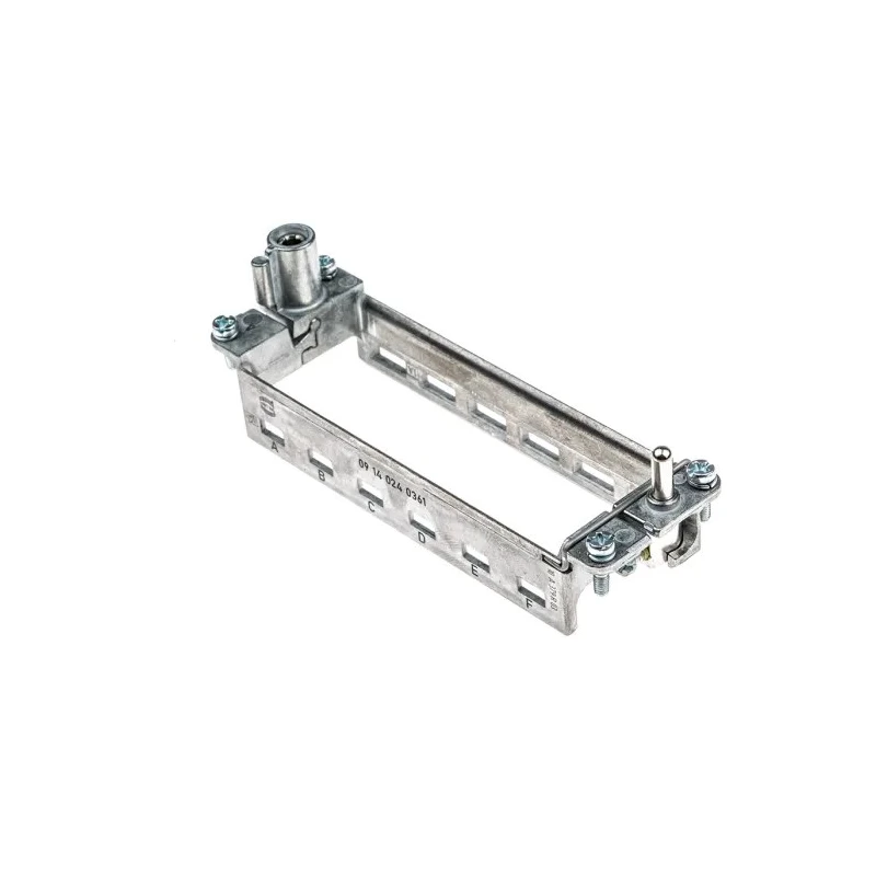 HARTING Hinged Frame Han-Modular Series For Use With Han Modular 6 Module A-F 24B Stainless Steel 09140240361