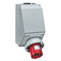Legrand Industrial Power Connector, Rated at 63A, 415V, IP67 Red, Wall Mount, Polyamide 6, Screw Terminal, Model IP67 MPN 