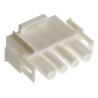 TE Connectivity Universal MATE-N-LOK Male Connector Housing 6.35 mm Pitch 4 Way 1 Row Straight 350779-4