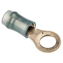 TE Connectivity PIDG Insulated Ring Terminal M5 Stud Size 16 AWG 14 AWG Wire Size Blue 130094
