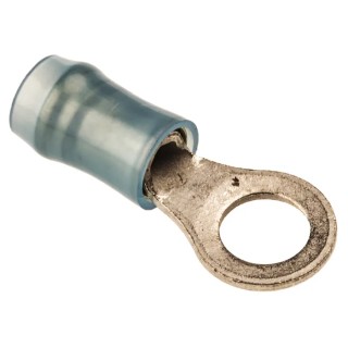 TE Connectivity PIDG Insulated Ring Terminal M5 Stud Size 16 AWG 14 AWG Wire Size Blue 130094