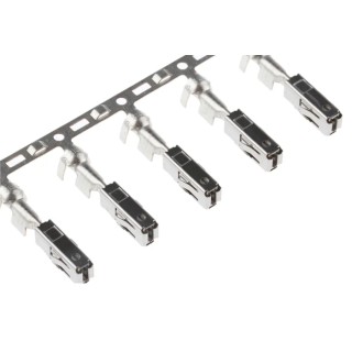 TE Connectivity AMP MCP 2.8K Female Crimp Terminal Copper Nickel Silicon Tin Plating 22A 2.8mm Width 1241396-1
