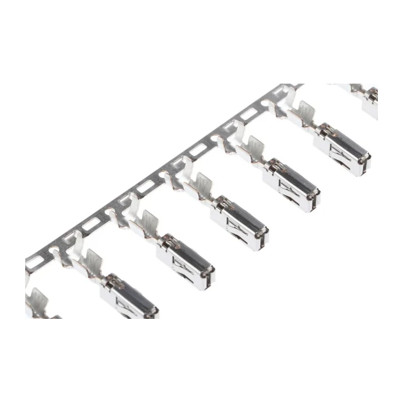 TE Connectivity AMP MCP 2.8K Female Crimp Terminal Copper Nickel Silicon Tin Plating 22A 2.8mm Width 1241396-1