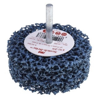 3M Silicon Carbide Abrasive Disc, 75 mm Diameter, 25 mm Thickness, Medium Grade P50 Grit Resin Bond CG-ZS B61167