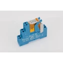 Finder Interface Relay 24V AC Coil, DPDT Contact, Screw Terminals, DIN Rail Mount 4C.02.8.024.0060SPA