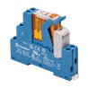 Finder 4C Series Interface Relay, DIN Rail Mount, 230V AC Coil, DPDT Contact, 5mA Coil Current 4C.02.8.230.0060SPA