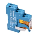 Finder 4C Series Interface Relay, DIN Rail Mount, 230V AC Coil, DPDT Contact, 5mA Coil Current 4C.02.8.230.0060SPA