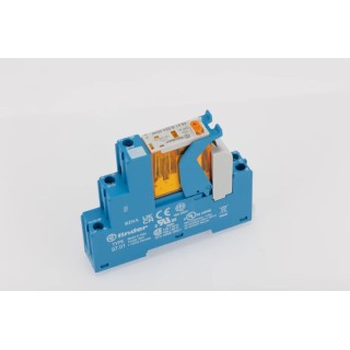 Finder 4C Series Interface Relay DIN Rail Mount 24V AC Coil 16A SPDT 45mA Coil Current 4C.01.8.024.0060SPA