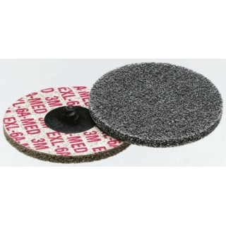 3M XL-UR Abrasive Wheel, 75 mm Diameter, P60 Grit, 6 mm Thickness, ISO 9002 Standard XL-DR B17195