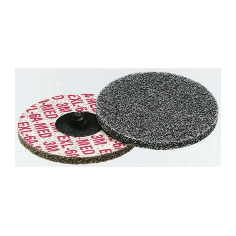 3M XL-UR Abrasive Wheel, 75 mm Diameter, P60 Grit, 6 mm Thickness, ISO 9002 Standard XL-DR B17195