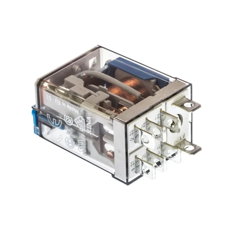 Finder Power Relay 24V DC Coil, 12A Switching Current, DPDT Contact Configuration, Silver Alloy Contacts 56.32.9.024.0040