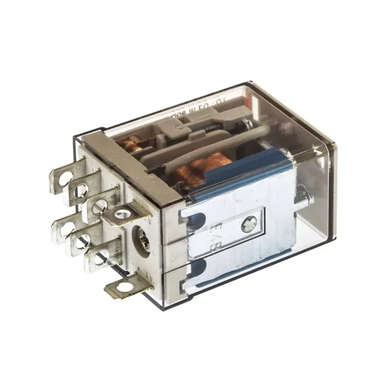 Finder Power Relay 24V DC Coil, 12A Switching Current, DPDT Contact Configuration, Silver Alloy Contacts 56.32.9.024.0040
