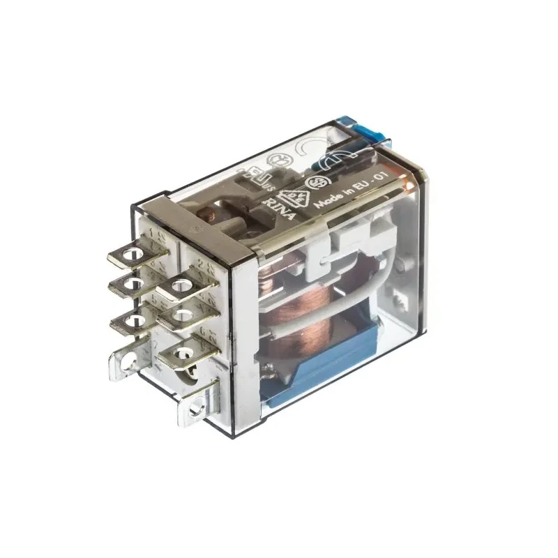 Finder Power Relay 24V DC Coil, 12A Switching Current, DPDT Contact Configuration, Silver Alloy Contacts 56.32.9.024.0040