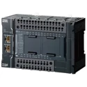 Omron NX1P Series PLC CPU, 24-Input DC Input, 16 PNP Outputs, Panel Mount, Ladder Logic 