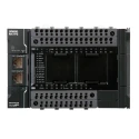 Omron NX1P Series PLC CPU, 24-Input DC Input, 16 PNP Outputs, Panel Mount, Ladder Logic 
