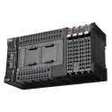 Omron NX1P Series PLC CPU, 24 DC Inputs, 16 PNP Outputs, Ethernet RJ45, Ladder Logic Programming 