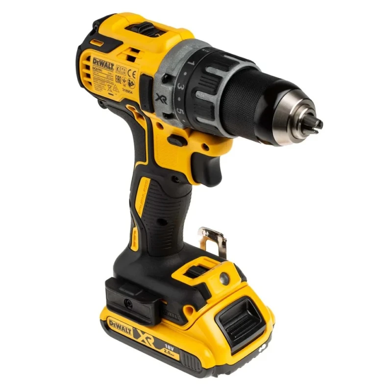 DeWALT XR Brushless Cordless Drill Driver 18 V 460 W 13 mm Keyless Chuck 70 Nm Torque DCD791D2-GB