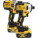 DeWALT 18V Cordless Power Tool Kit Combi Drill and Impact Driver Brushless Motor 5Ah Battery DCK276P2-GB