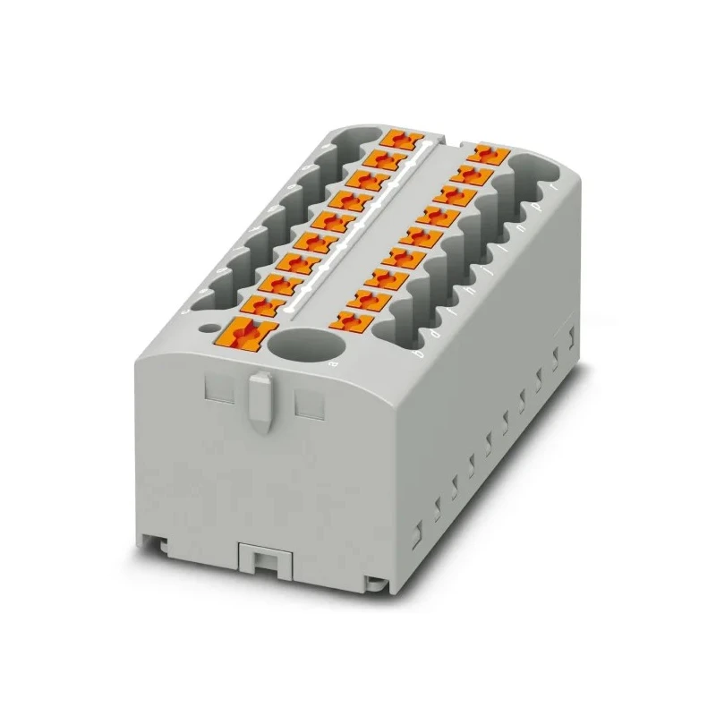 Phoenix Contact PTFIX Series Distribution Block 19-Way 41A 500V Grey 3273374