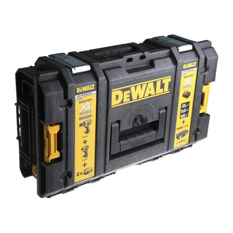 DeWALT 18V Cordless Power Tool Kit Combi Drill and Impact Driver Brushless Motor 5Ah Battery DCK276P2-GB