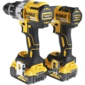 DeWALT 18V Cordless Power Tool Kit Combi Drill and Impact Driver Brushless Motor 5Ah Battery DCK276P2-GB