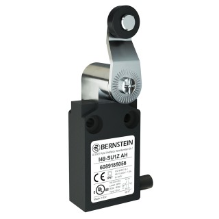 Bernstein AG I49 Series Plunger Roller Lever Limit Switch, 1 NO/1 NC, IP67, Plastic Housing, 250V AC, 10A IP67