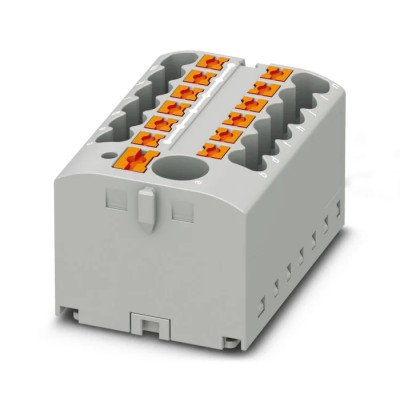 Phoenix Contact PTFIX Series Distribution Block 13-Way 41A 500V Grey Polyamide Housing 3273482