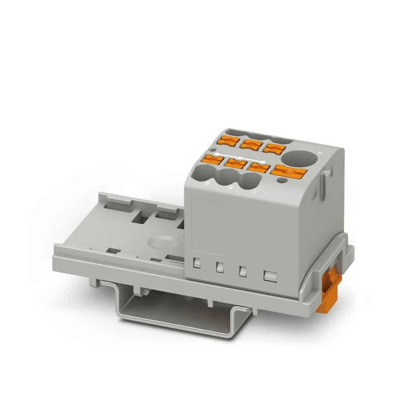 Phoenix Contact PTFIX Series Grey Distribution Block, 7-Way, 41A, 500V - Model 3273066