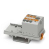 Phoenix Contact PTFIX Series Grey Distribution Block, 7-Way, 41A, 500V - Model 3273066