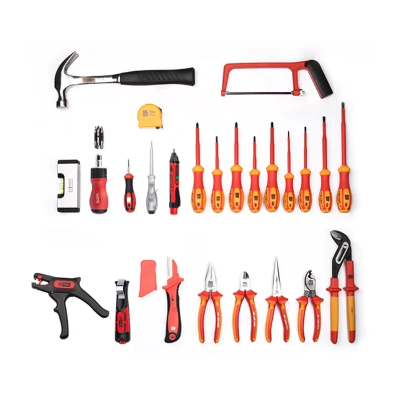 RS PRO 36 Piece Electrician Tool Kit with Case VDE/1000V Approved 136-3417