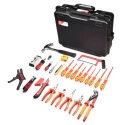 RS PRO 36 Piece Electrician Tool Kit with Case VDE/1000V Approved 136-3417