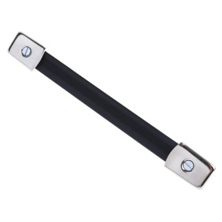 RS PRO Plastic Carrying Handle, Black, 158mm Length, 10kg Load Capacity, M4 Mounting Thread 136-3418