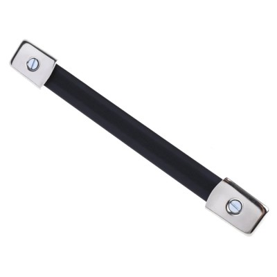 RS PRO Plastic Carrying Handle, Black, 158mm Length, 10kg Load Capacity, M4 Mounting Thread 136-3418